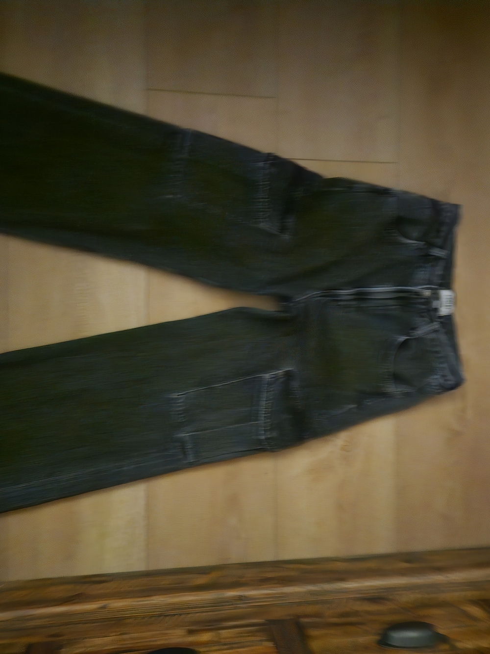 Agolde Cargo Jeans in Charcoal Black